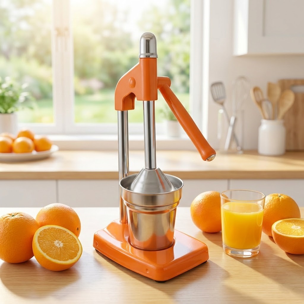Professional Manual Juice Squeezer عصارة حمضيات يدوية احترافية | Heavy-Duty Lever Press